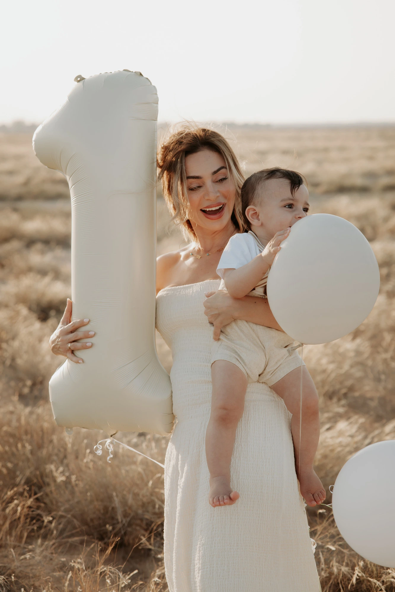 Dubai Family Photographer Greenery Candid Moment Lush Trees